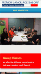 Mobile Screenshot of frenchlanguagesalon.com